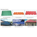 Passed CE and ISO Automatic Control Green Glazed Ceramic Roof Tile Roll Forming Machine